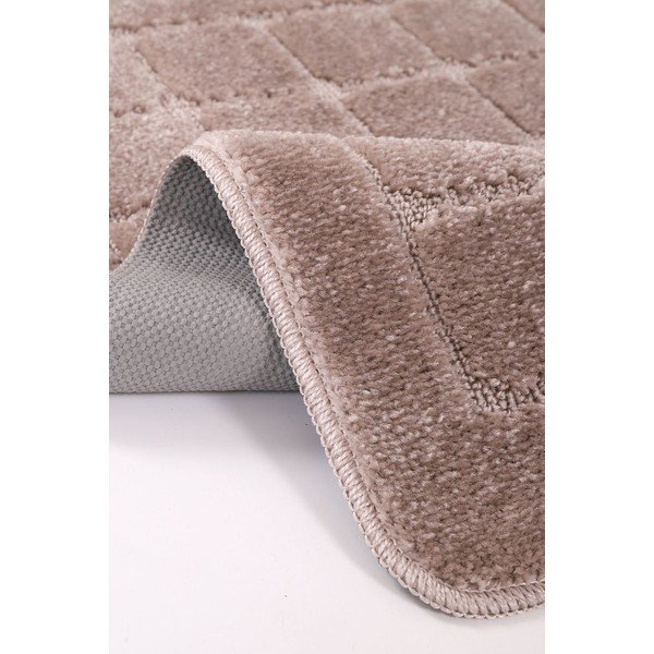 Brūni vannas istabas paklājiņi (2 gab.) 50x80 cm Kareli – Foutastic-image-3