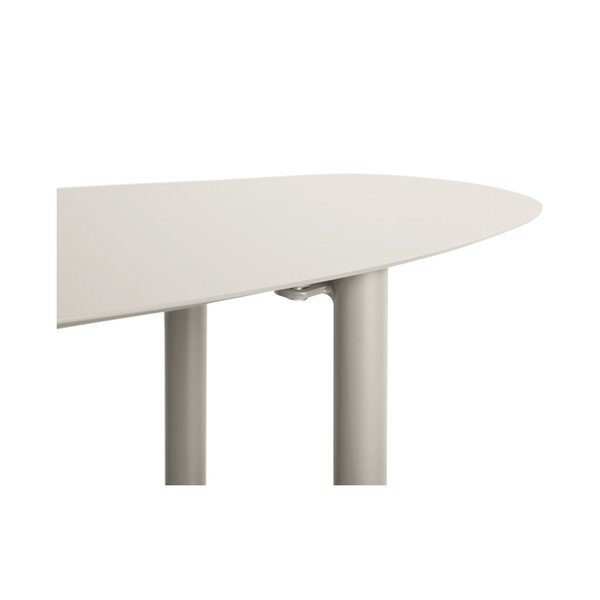 Pelēks metāla konsoles galds 28x90 cm Riqueza – Leitmotiv-image-3