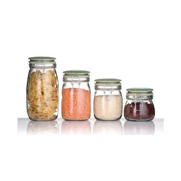 Zaļš pārtikas trauks ar vāku Premier Housewares, 1,5 l-image-1