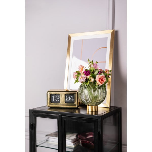 Zeltīts galda pulkstenis Karlsson Bold Flip-image-1