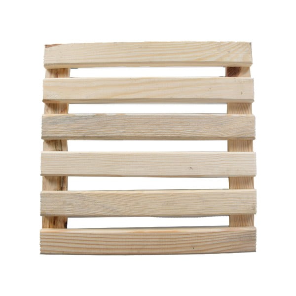 Pārvietojams puķu poda paliktnis no koka Esschert Design, 29 x 29 cm-image-2