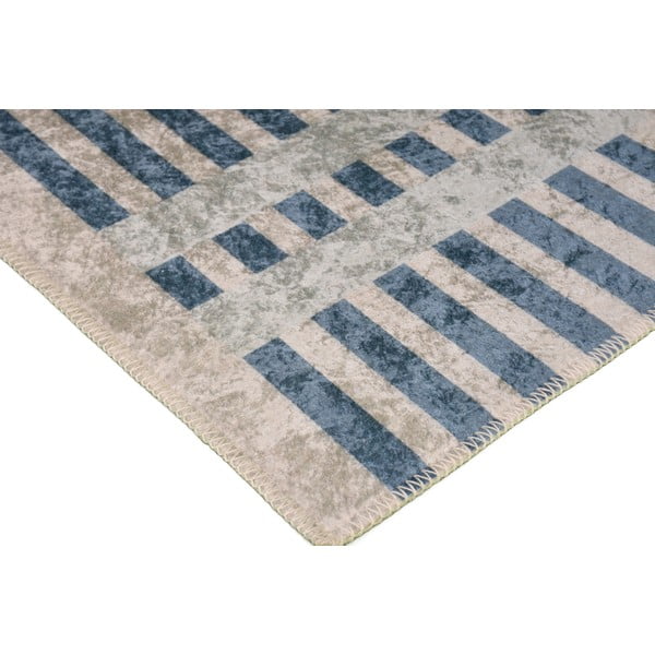 Zils/pelēks paklājs 230x160 cm – Vitaus-image-2