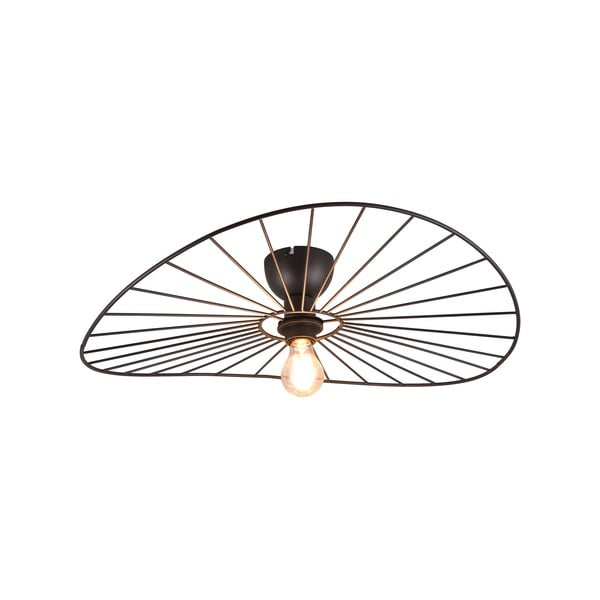 Matēti melna griestu lampa ø 60 cm Chapeau – Reality-image-1