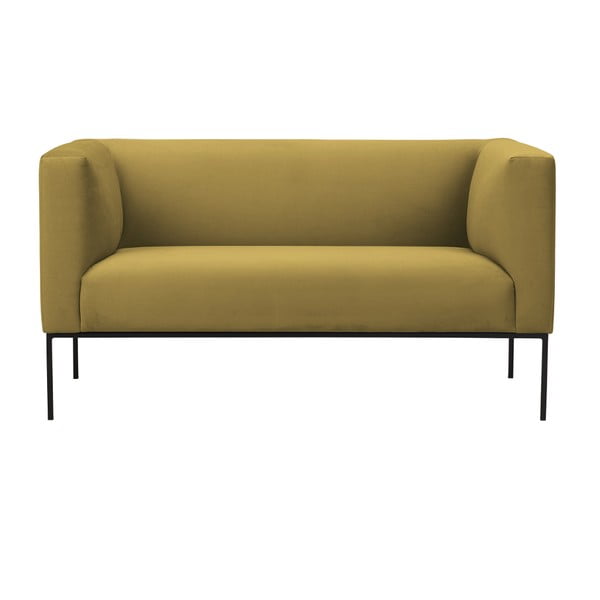 Dzeltens divvietīgs dīvāns Windsor & Co Sofas Neptune