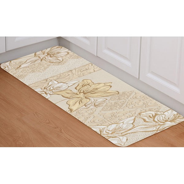 Bēšs mazgājams celiņa paklājs 58x140 cm Sandy – Oyo Concept-image-4