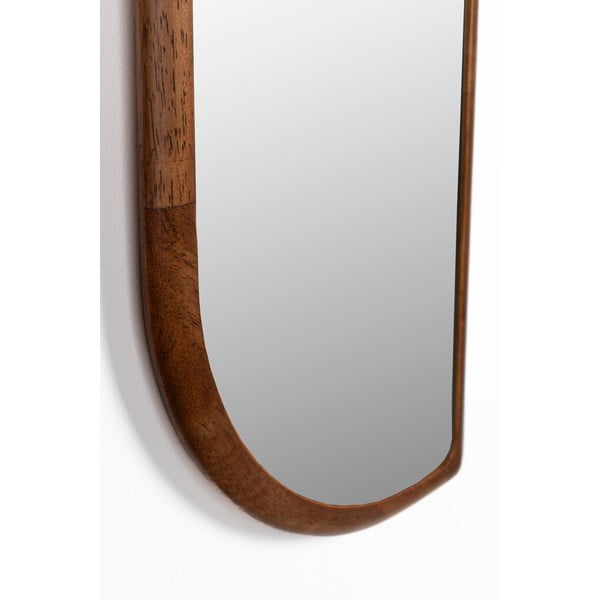 Sienas spogulis ar masīvkoka rāmi 26x120 cm Nyko – White Label-image-2