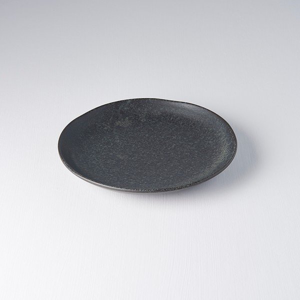 Melns keramikas šķīvis MIJ BB, ø 24,5 cm-image-1
