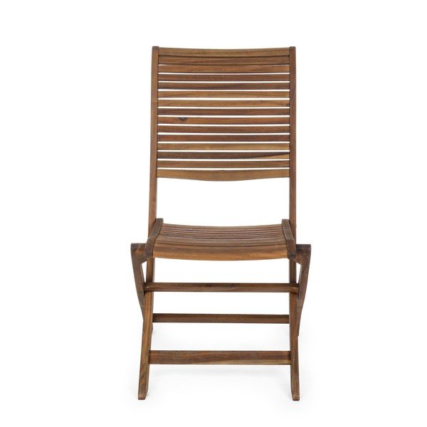 Dabīga toņa masīvkoka dārza krēsls Noemi – Bizzotto-image-2