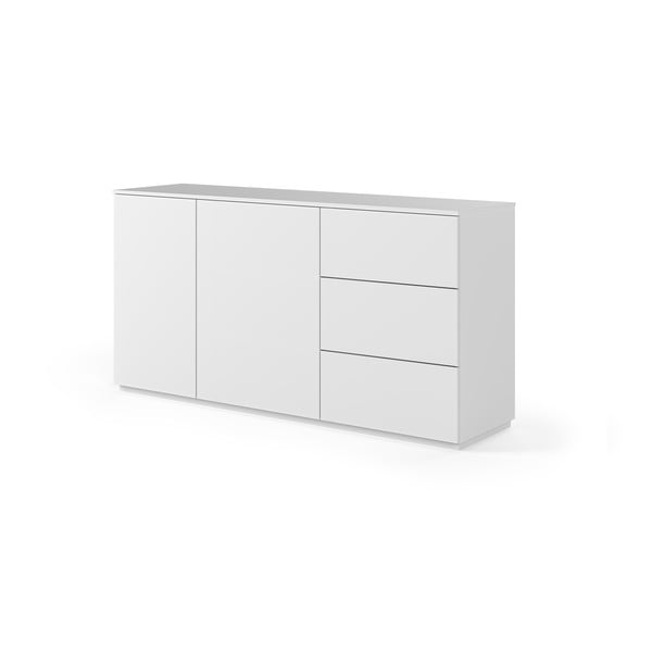 Balta kumode ar durvīm un atvilktnēm, 160 x 84 cm Join – TemaHome-image-2