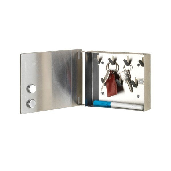 Atslēgu skapis ar magnētisko plāksnīti Wenko Home, 15 x 20 cm-image-3