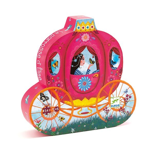Bērnu puzle Djeco Carriage-image-1