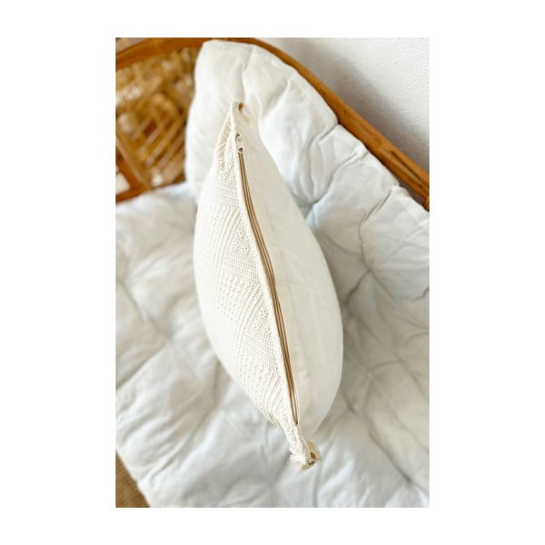 Organiskās kokvilnas spilvendrānas (4 gab.) 43x43 cm Natural – Mila Home-image-2