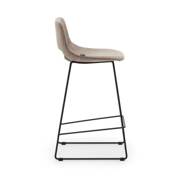 Gaiši brūns bāra krēsls (sēdekļa augstums 65 cm) Zahara – Kave Home-image-3