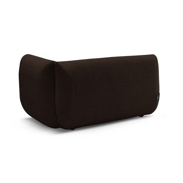 Tumši brūns velveta modulārais dīvāns (ar labo stūri) Lecomte – Bobochic Paris-image-3