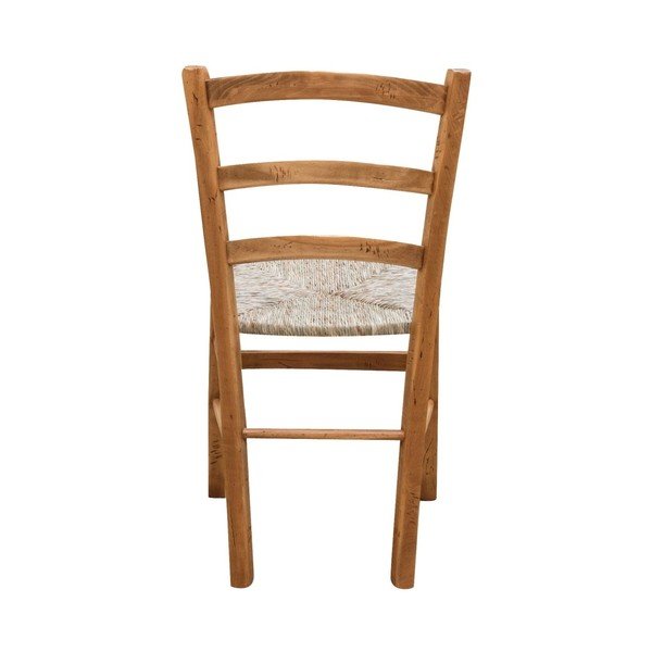 Brūns dižskābarža koka krēsls Biscottini Alis-image-4
