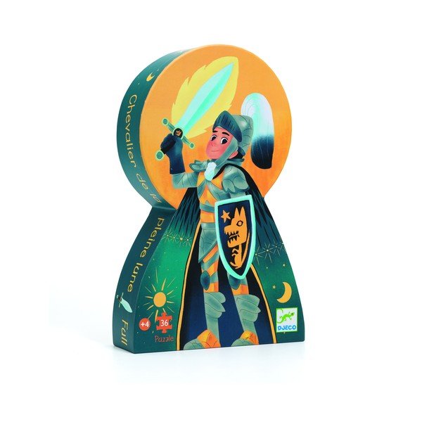 Bērnu puzle Djeco Knight-image-1