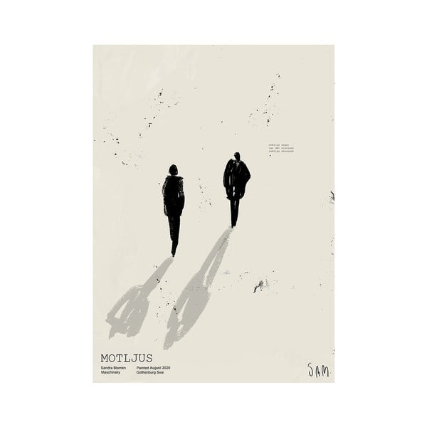 Plakāts 50x70 cm Motljus – Sandra Blomén Maschinsky – The Poster Club