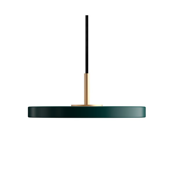 Tumši zaļa LED piekaramā lampa ar metāla abažūru ø 15 cm Asteria Micro – UMAGE-image-4