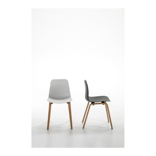 4 baltu ēdamistabas krēslu komplekts Marckeric Keira-image-4