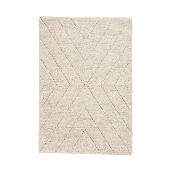 Krēmkrāsas paklājs 200x290 cm Ideal Shaggy – Think Rugs