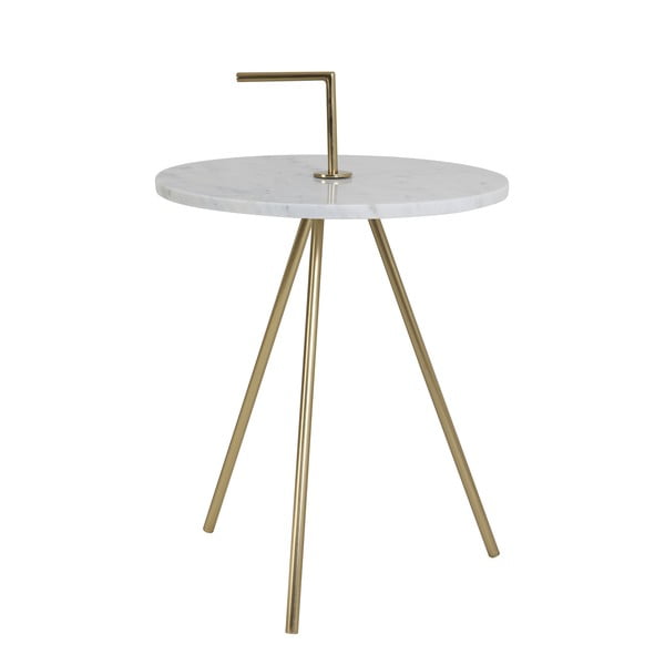 Metāla apaļš sānu galds ø 36,5 cm Moyuta – Light & Living