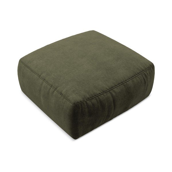 Zaļš kāju soliņš no šenila auduma Kuki – Makamii-image-2