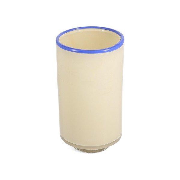 Krēmkrāsas stikla vāze (augstums 21,5 cm) Milo – ONA-image-2