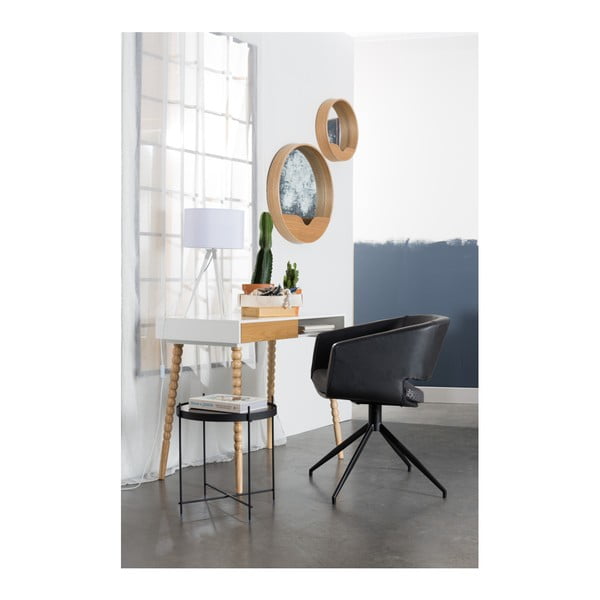 Sienas spogulis ar uzglabāšanas vietu Zuiver Round Wall, ⌀ 60 cm-image-2