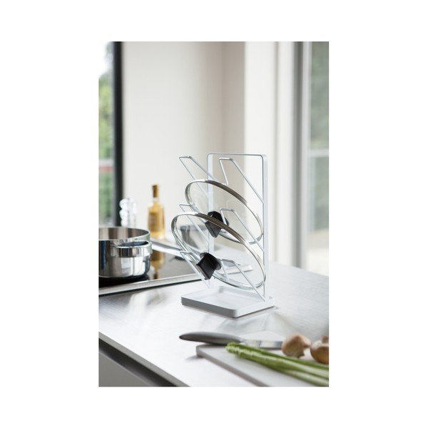 Balts statīvs vākiem YAMAZAKI Tower-image-1