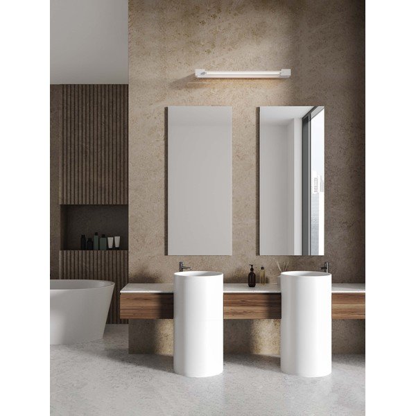 Matēti balta alumīnija LED sienas lampa Arga – Nova Luce-image-1