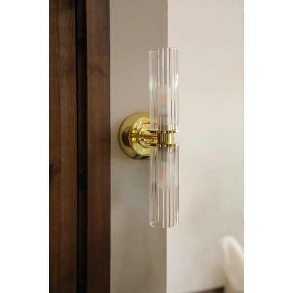 Zelta krāsas sienas lampa Rimini – Markslöjd-image-1