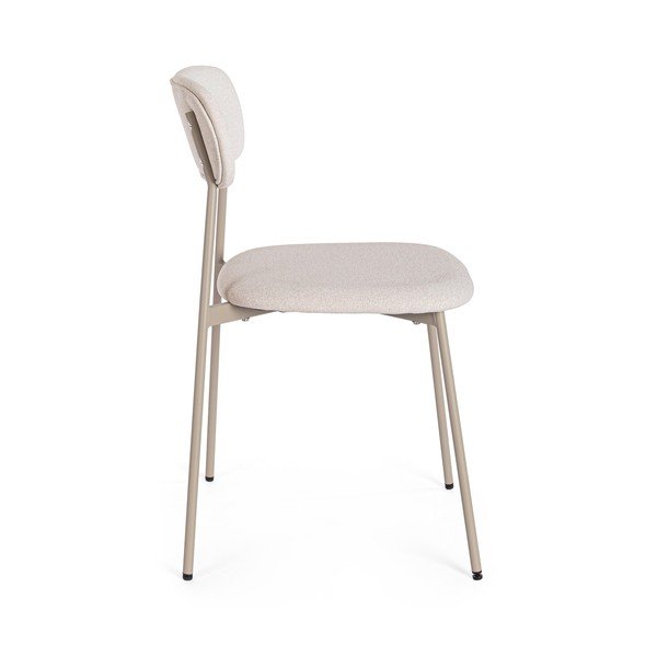 Pelēkbrūns polsterēts pusdienu krēsls Inka – Yes Everyday-image-3