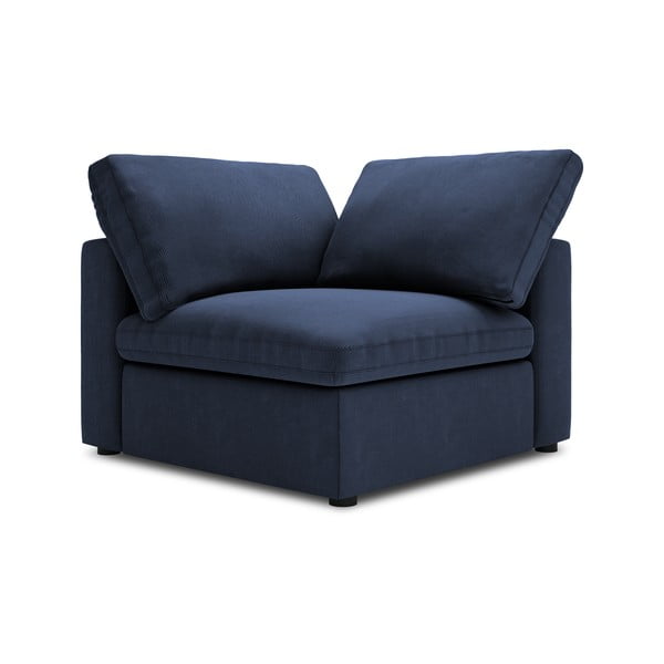 Tumši zila modulārā dīvāna divpusējā stūra daļa Windsor & Co Sofas Galaxy