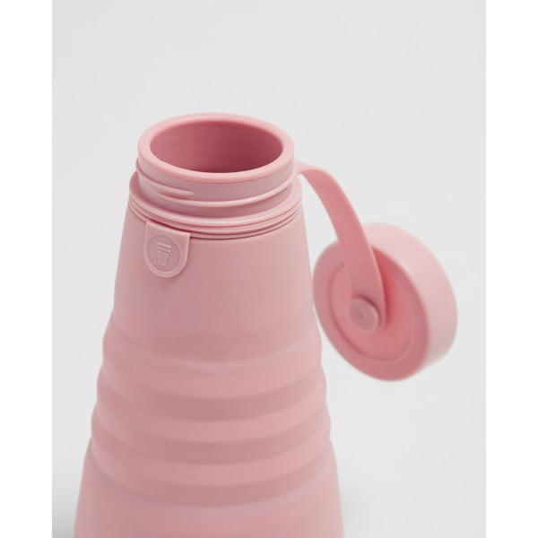 Rozā salokāma pudele Stojo Bottle Carnation, 590 ml-image-2