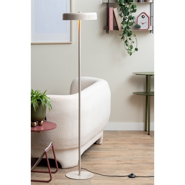Bēša stāvlampa ar metāla abažūru (augstums 140 cm) Riqueza Palo – Leitmotiv-image-1
