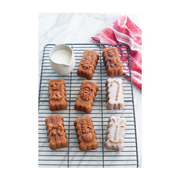 Kūku veidne 8 cepumiem sudraba krāsā Nordic Ware Christmas, 1,4 l-image-2