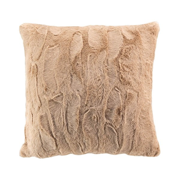Dekoratīvais spilvens no mākslīgās kažokādas 45x45 cm Foxy – douceur d'intérieur