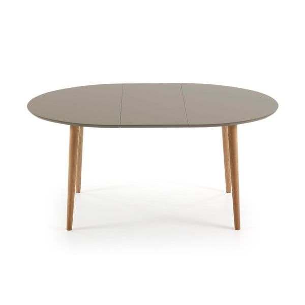 Izvelkams ēdamgalds no dižskābarža koka Kave Home Oakland, 120 x 90 cm-image-2