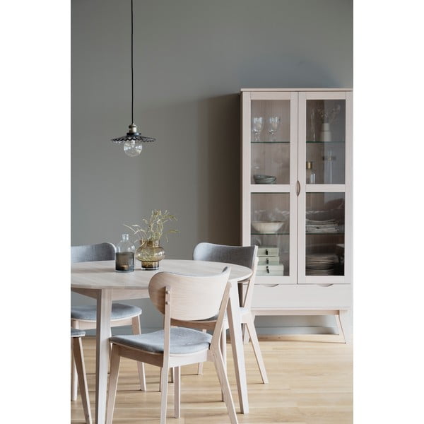 Pelēki ēdamistabas krēsli (2 gab.) Kato – Rowico-image-3