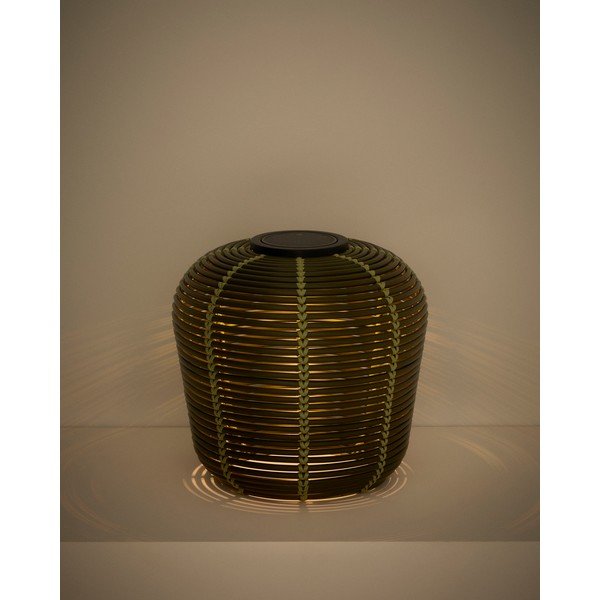 LED galda/pārvietojams āra gaismeklis ar saules baterijām/ar USB ø 35 cm Garoina – Kave Home-image-3