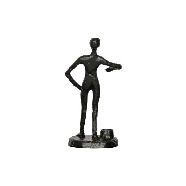 Melns svečturis WOOOD Mattie-image-4