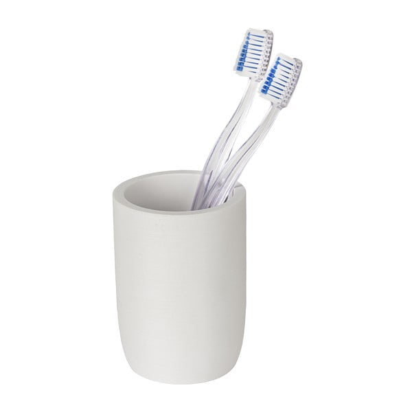 Balts polirezīna trauks zobu birstei Altavalle – Wenko-image-4