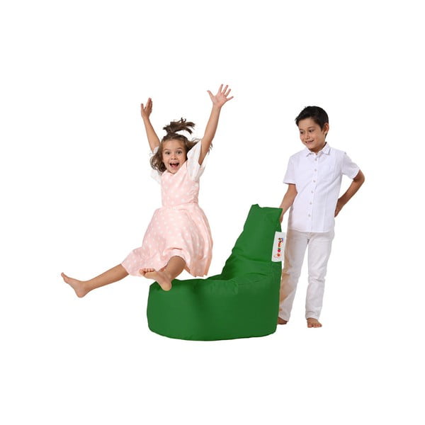 Tumši zaļš bērnu sēžammaiss Baton – Floriane Garden-image-3