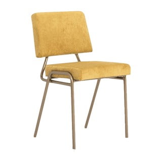 Dzeltens ēdamistabas krēsls Simple – CustomForm