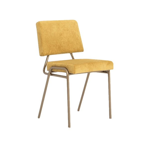 Dzeltens ēdamistabas krēsls Simple – CustomForm