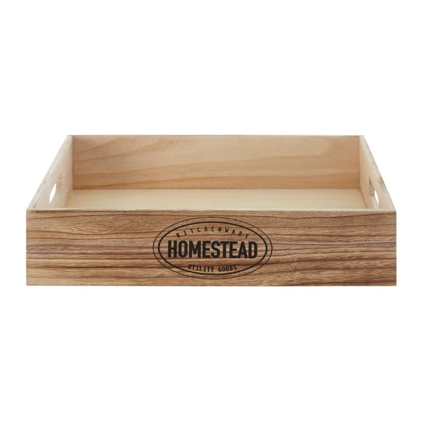 Koka paplāte 28x38 cm Rustic Homestead – Premier Housewares-image-1