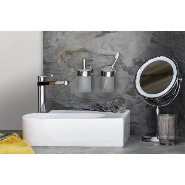 Pie sienas stiprināma krūze zobu birstēm Wenko Maribor-image-1