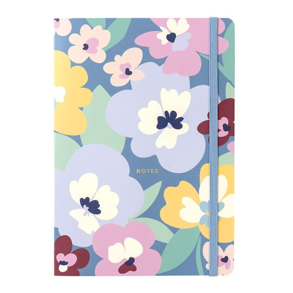 A5 izmēra pierakstu klade 64 lpp. Floral – Busy B-image-2