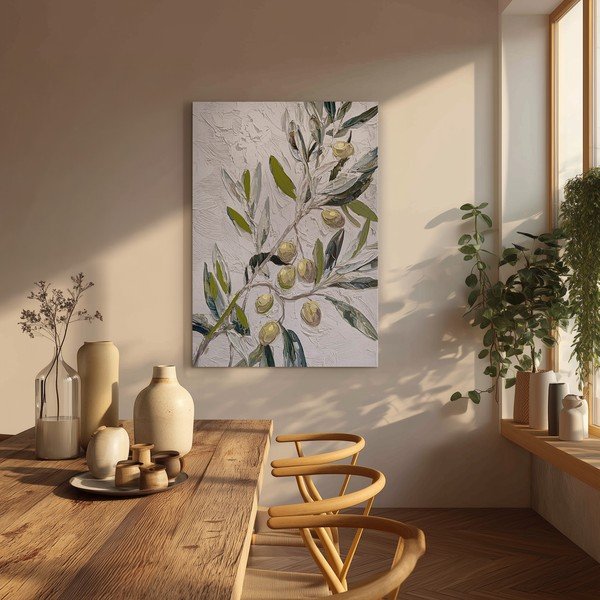 Drukāta glezna ar rāmi 70x100 cm Summer Branch – Styler-image-2