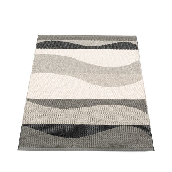 Pelēks iekštelpu un āra paklājs 70x100 cm Urvi Metal – Pappelina-image-2